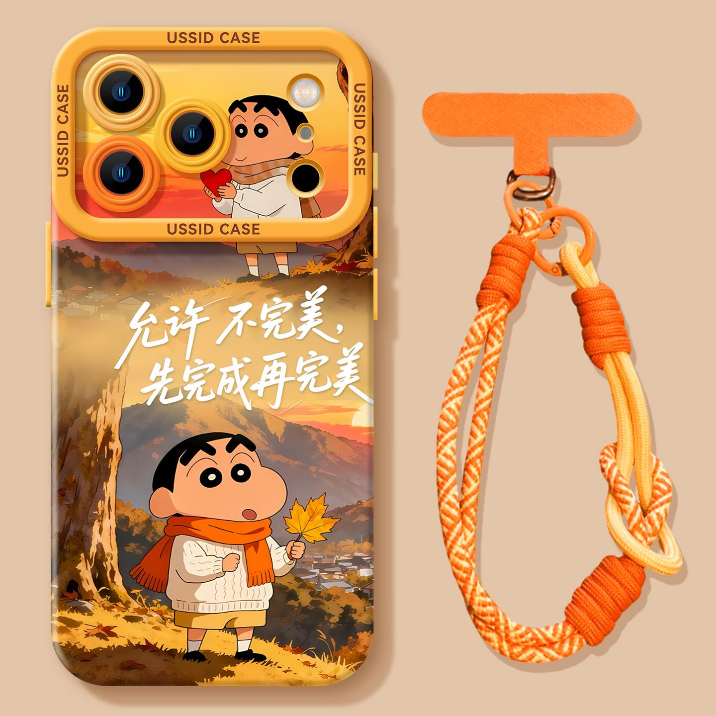 新款橙色17promax硅胶软壳16套