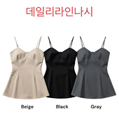 韩国代购 收腰显瘦吊带背心衫 女装 2026早春拼接修身