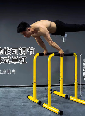 分体式单双杠臂屈伸儿童单杠家用室内前水平街健支架引体向上可调