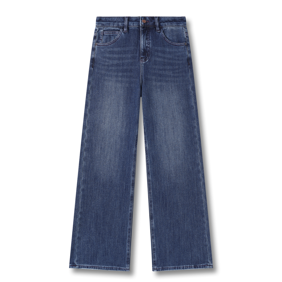 美林丨梨型身材怒推丨窄版直筒牛仔丨可机洗丨长102.4 ZM56280K