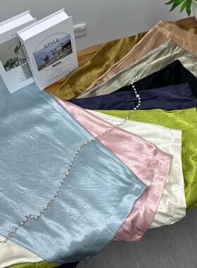 诺诺家2026早春上新100醋酸超百搭款鱼尾半身裙YS94-G357