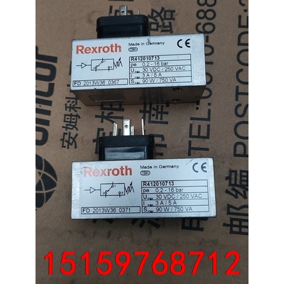 原装 REXROTH 力士乐 R412010713 实物拍摄议价