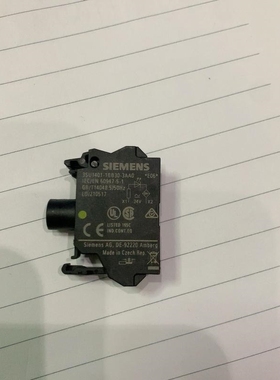 正品西门子LED灯座黄色3SU1401-1BB30-3AA0议价