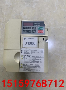 拆机安川J系列变频器CIMR-JBBA0006BAA成色如图议价