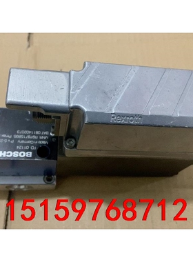 力士乐比例阀0811402073，成色都特别漂亮，功能完好，议价