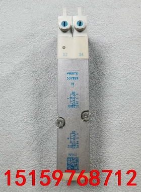 FESTO 537959双头电磁阀，纯德国进口仓议价