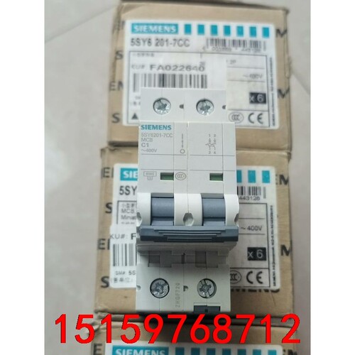 西门子断路器MCB  5SY6 2P 1A议价
