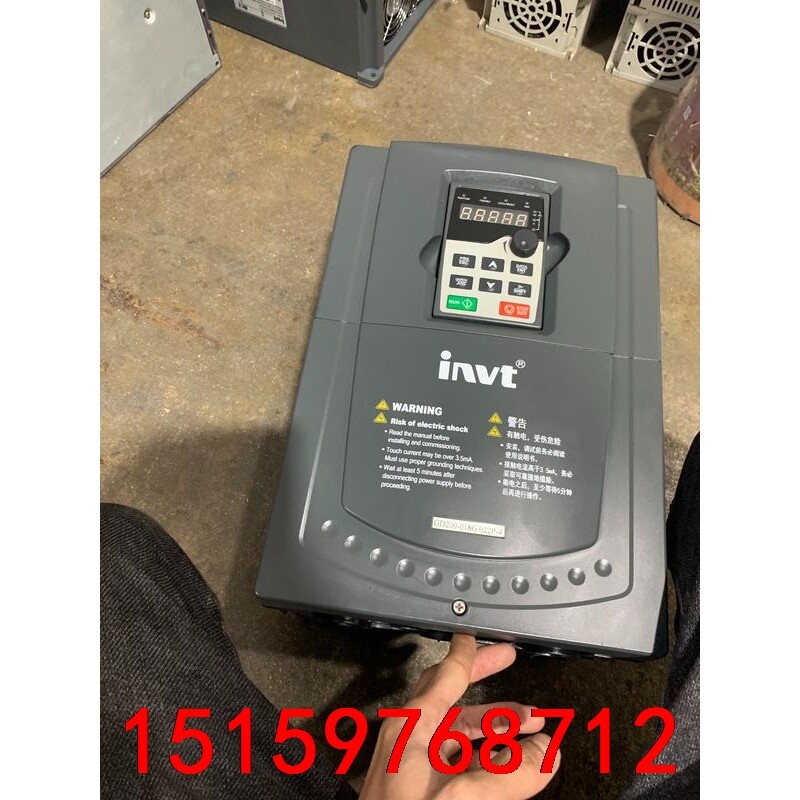 英威腾GD200变频器18.5W,实物,成色漂亮,外观轻微刮议价