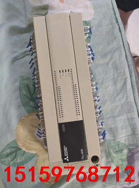 三菱PLC，FX3U-80MT原装正品拆机功能包好橙色新议价