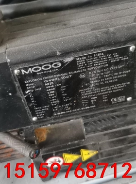 MOOG木格电机G493L1027拆机包好便宜处理议价