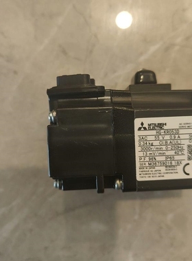 三菱伺服电机，HG-KR053D，全新无包装，现货如图。议价