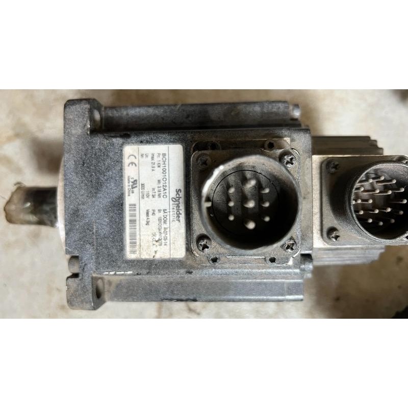 施耐德伺服电机BCH1001O12A1C，拆机成色如图，功能议价