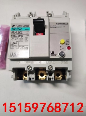 全新富士漏电保护器EW32EAG3P 32A AC100-2议价