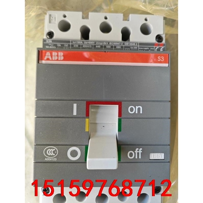 全新原装ABB Isomax系列塑壳断路器  S3N160议价