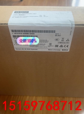 6ES7410-5HX08-0AB0 全新实物拍摄；实单的来议价