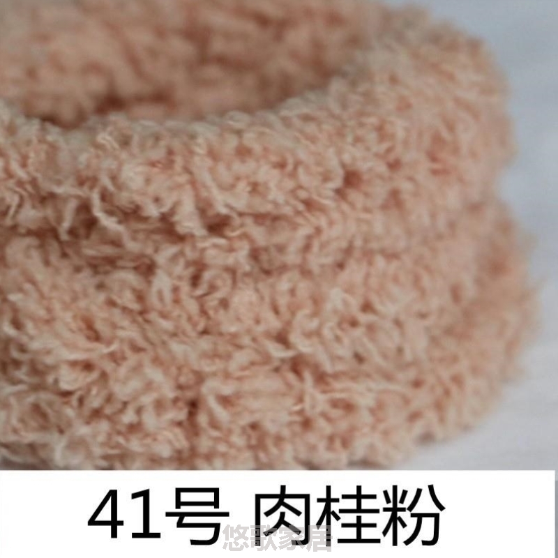 米扭扭棒毛线diy毛根手工材料15mm条包粗长超1毛刷超密加密