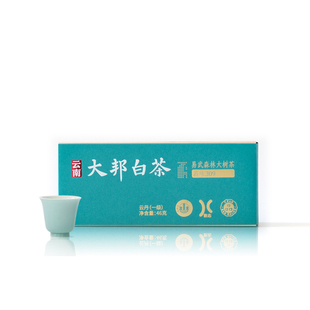 大邦白茶景珍白茶云南白茶品味309高海拔古树大树茶礼盒装散装46g