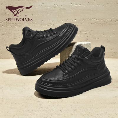 七匹狼马丁靴休闲时尚百搭工装鞋