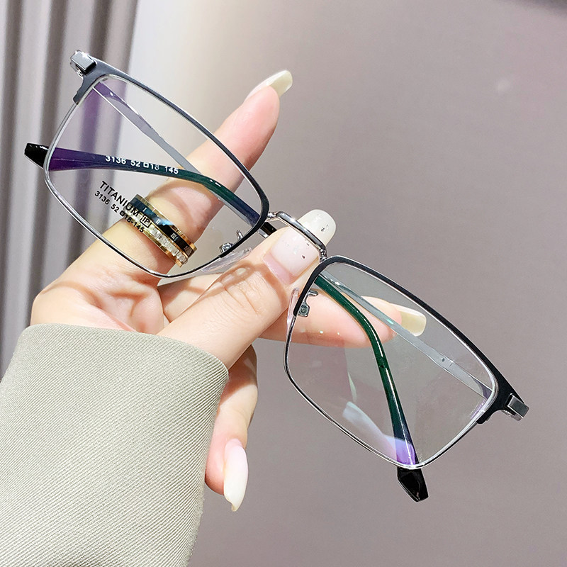 超轻防蓝光眼镜框男近视可配度数方框显脸小素颜圆脸显瘦钛架女潮,ZIPPO/瑞士军刀/眼镜,防蓝光镜,淘宝优惠券,粉丝福利购,淘宝优惠卷