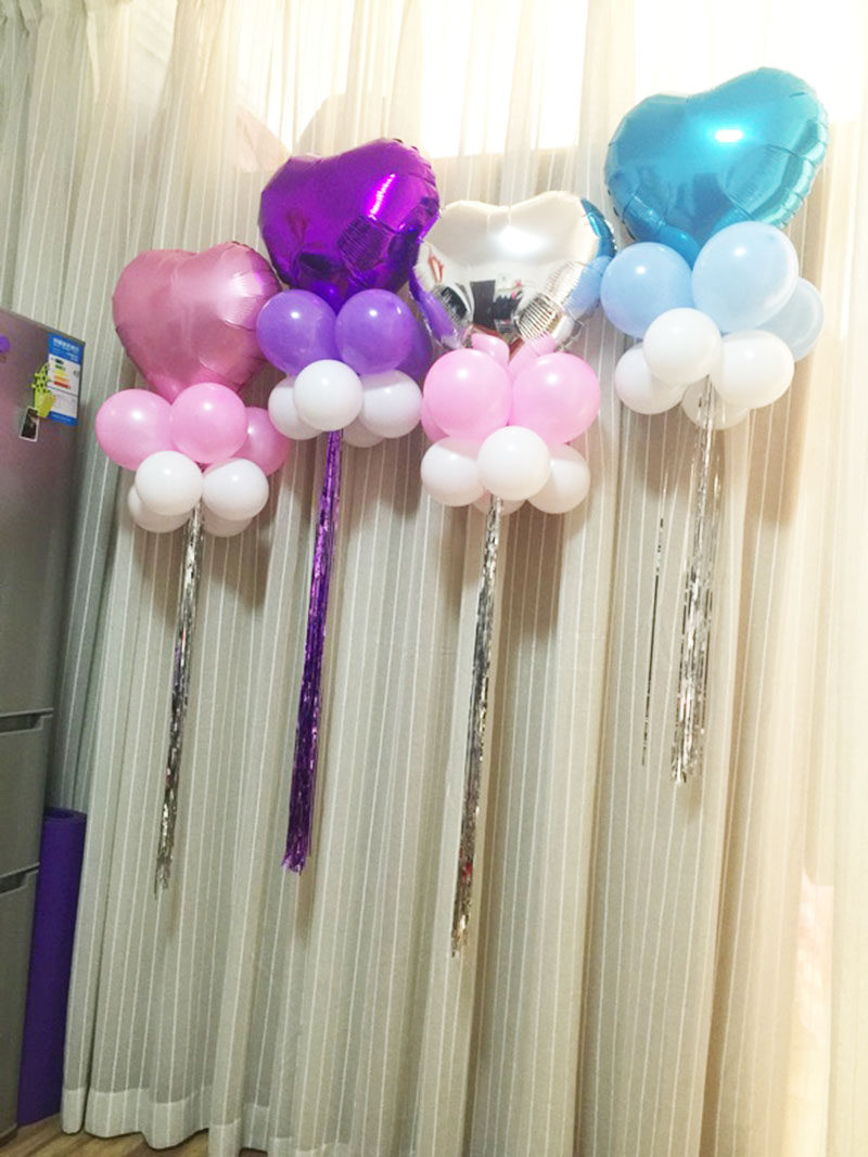 铝膜心形气球雨丝流苏装饰窗帘生日派对婚礼婚房布置国庆中秋节日在类目 节庆用品/礼品, 气球/飘空气球, 气球中 - 来自Buy2taobao.com提供专业的淘宝代购服务