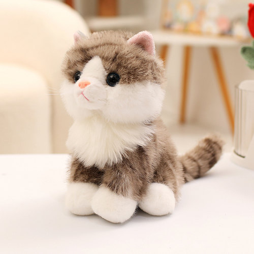 仿真小猫咪公仔毛绒玩具