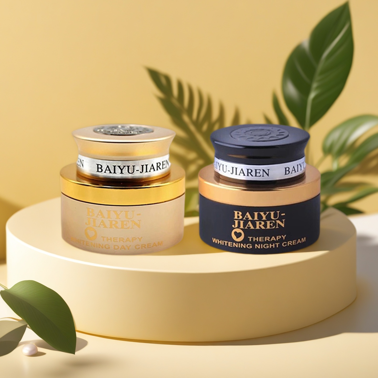 正品台湾漾格一代白玉佳人日霜晚霜滋养肌肤提亮肤色改善暗沉