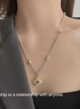 s925纯银高定潮酷项链