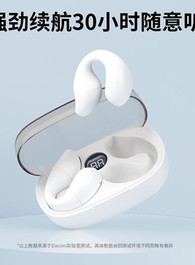 DACOM Y6无线运动蓝牙耳机TWS骑行低音防水跑步式立体声耳夹大康