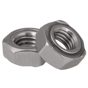 304不锈钢六角焊接螺母点焊台阶无脚压焊螺帽M3M4M5M6MM8M10-M16