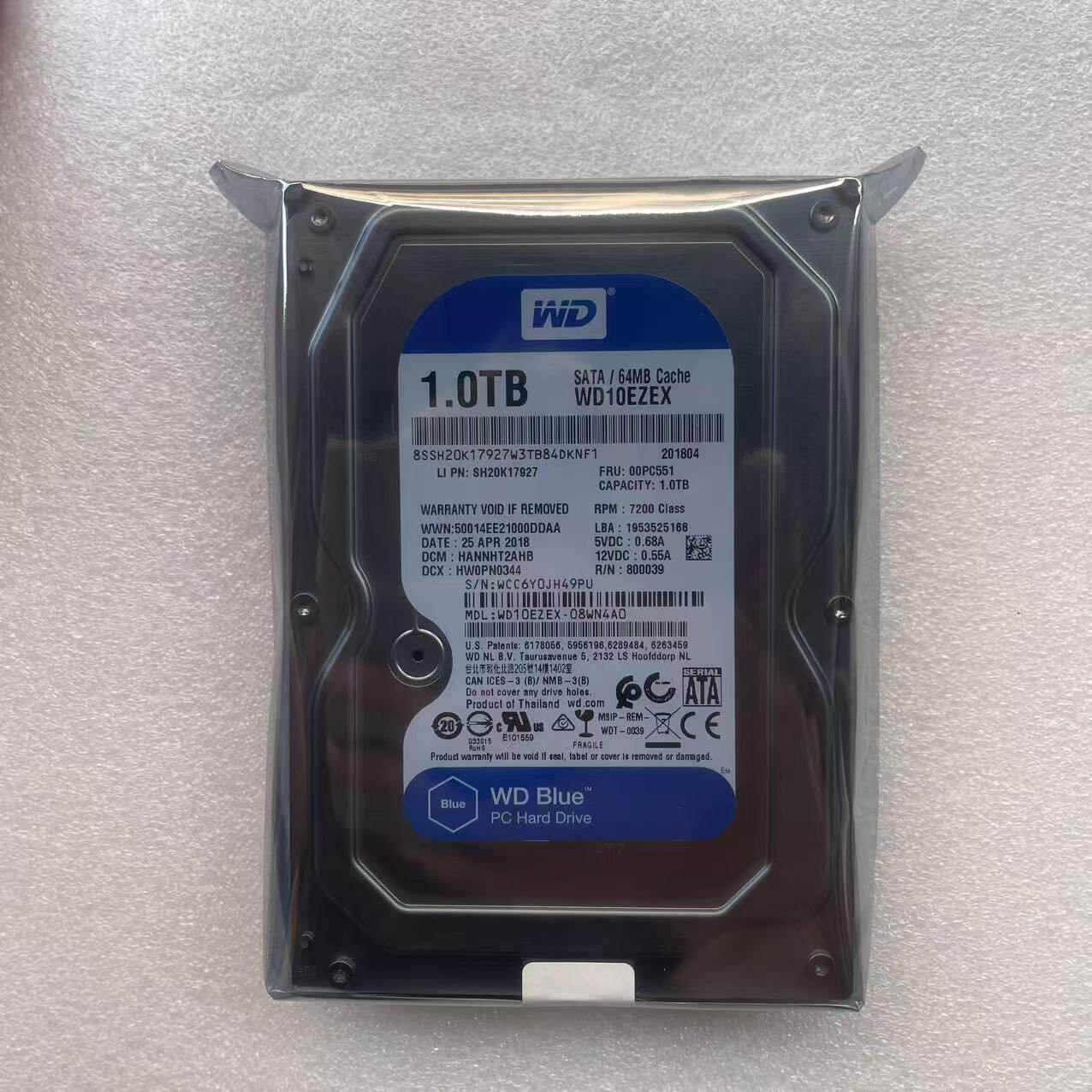 6 WD西数希捷机械硬盘500GB/1TB/2T/3T/4T台式