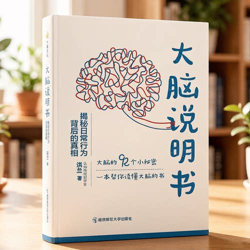 大脑说明书 揭秘日常行为背后的真相 洪兰新作 92个小秘密如何提升记忆力为什么很难控制情绪婴幼儿童发展心理学科学养育宝典