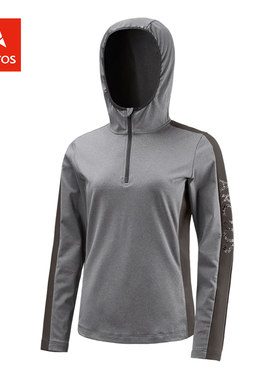 极星户外套头外衣AGKD21493男款/AGKD22494女款连帽套头户外休闲