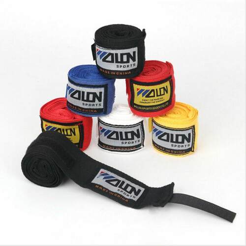 Cotton Strap Boxing Bandage Sanda Muay Thai MMA Hand Gloves