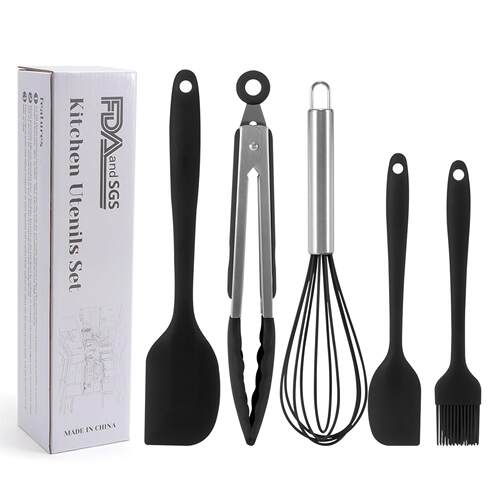 Silicone Cookware Spatula Shovel Egg Beaters Kitchen Tool