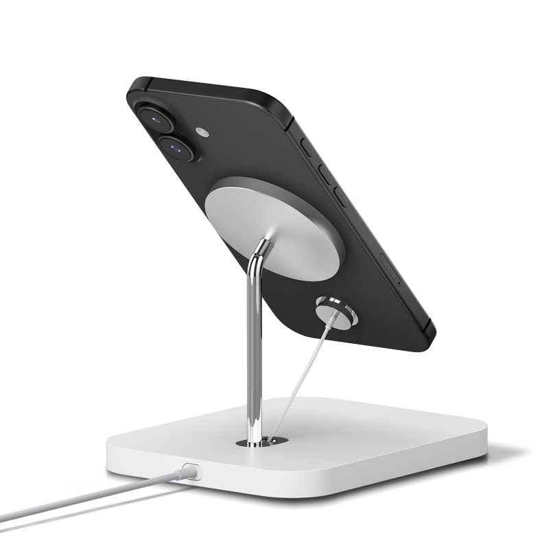 磁吸式无线桌面充电展架苹果手机专用防盗展示架报警器手机防盗器