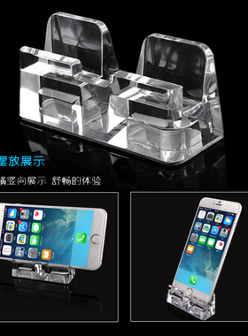 手机展示架适用于小米亚克力底座水晶立式支架桌面手机架托支架