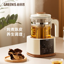 格丽思GREENIS煮茶壶养生纯钛喷淋蒸汽煮茶器家用多功能电热烧水