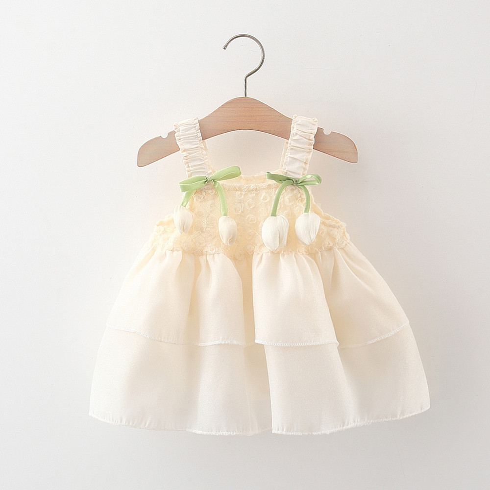 婴儿衣服夏季包屁裙公主吊带哈衣
