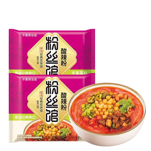 今麦郎光华粉丝馆够味酸辣粉冲泡方便速食宿舍免煮泡面夜宵零食品