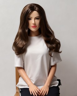 人脸逼真美女人物面具仿真头套硅胶搞笑变装 网红拍摄视频cos道具