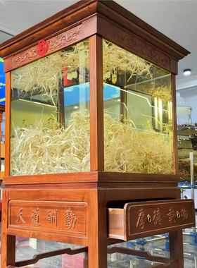 双11送礼酒海800斤泡酒瓶大缸纯实木手工雕刻超白玻璃密封玻璃