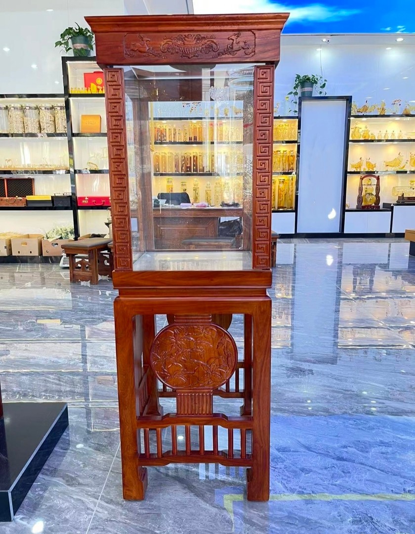 超大容量密封方缸专用大小玻璃瓶高档容器酒坛木柜