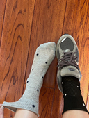 波点好显气质～网眼透气夏天不闷热 这双波点袜真 好好穿呀