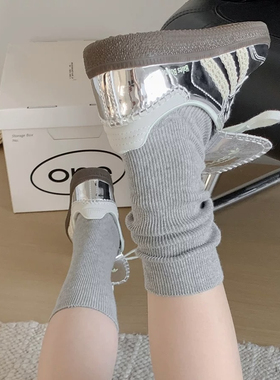 allgrey的一天！25新喔，高质感棉袜 简约纯色，灰色好高级啊啊啊