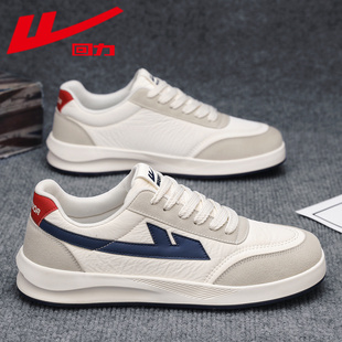 回力板鞋男鞋2025新款轻便潮百搭运动鞋男学生青少年休闲鞋子男款