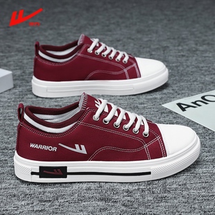 回力女鞋2026本命年红色帆布鞋春季新款潮流板鞋舒适透气低帮鞋子