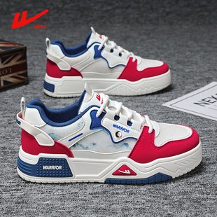 回力男鞋2026新款红色本命年潮流厚底板鞋百搭学生运动风撞色潮鞋