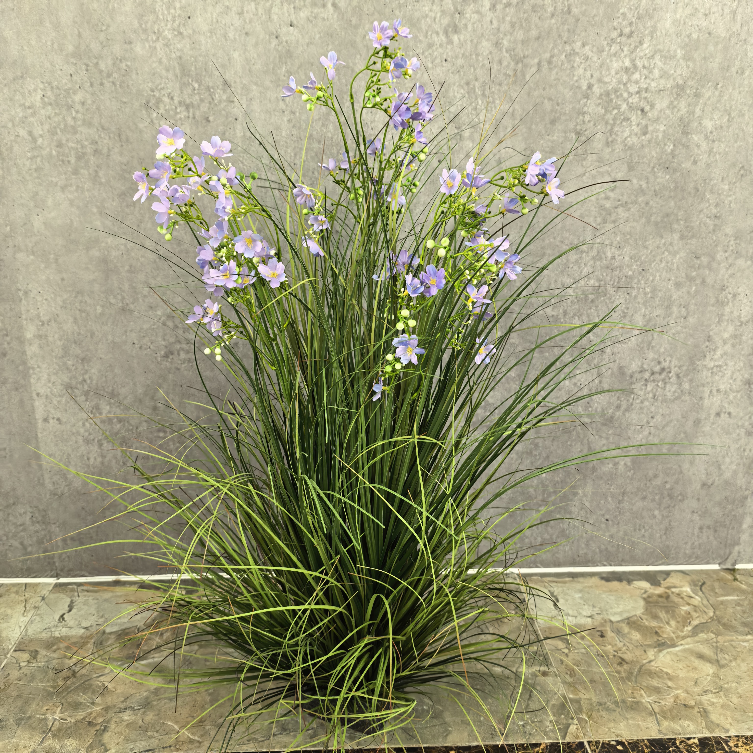 仿真草芦苇草瑞香花跳舞兰兰花装饰假草堆草团菖蒲草造景假狗尾草图片