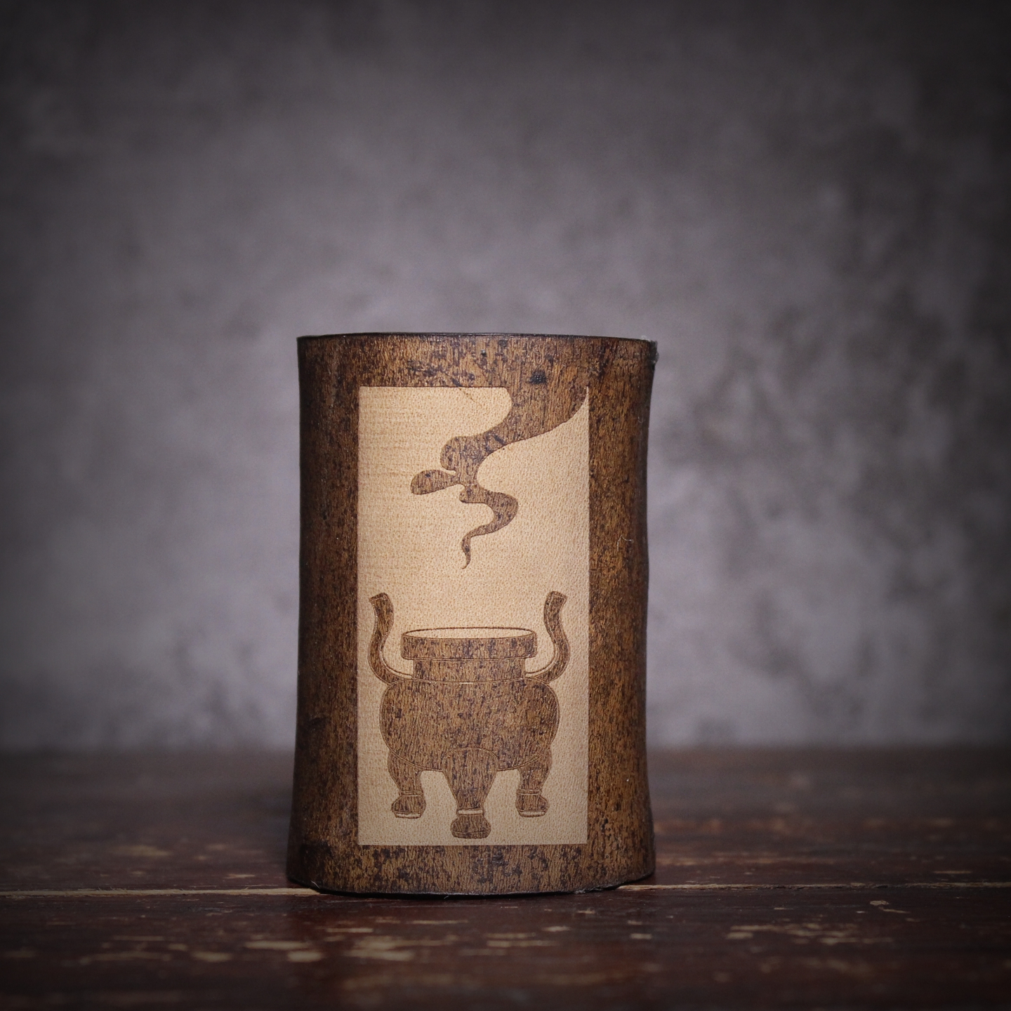 知物印章定制天然原木