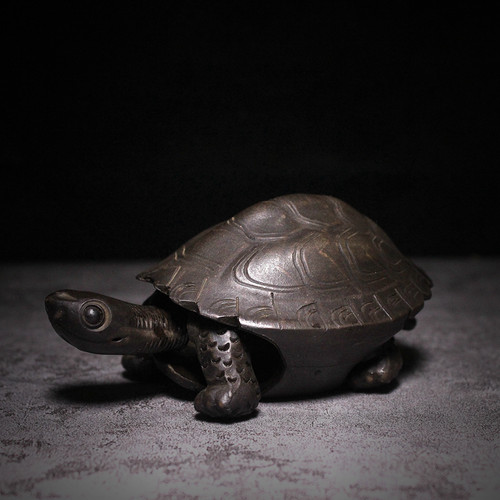 文房宜兴仿古紫砂茶宠